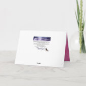 Pink avec Ballons de Coeur Blanc Carte Saint Valen (Dos)