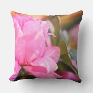 Pink Azalea Coussin extérieur Accent