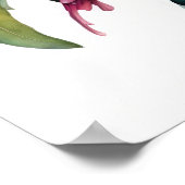 Pink Azalea Flowers Art Imprimer Poster (Coin)