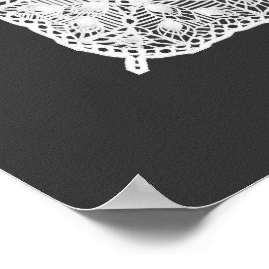 Pink Baby Girl Princess Poster (Hoek)