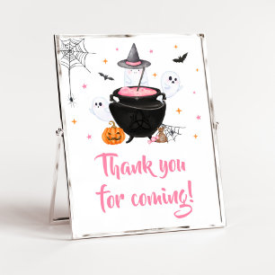 Pink Baby is Brewing Bedankt voor je komst Poster