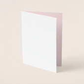 Pink Baby On The Way Carte Félicitations (Devant)