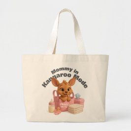Pink Baby Tote Bag – Custom Name & Deer Design