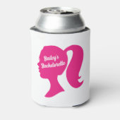 Pink Bachelorette Blikjeskoeler (Blikje Achterkant)