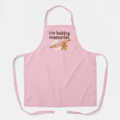 Pink Baking Memories Schort (Voorkant)