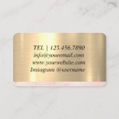 Pink Balloons Event Visitekaartje (Achterkant)