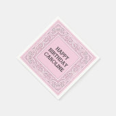 Pink Bandana | cocktailservet Servetten (Hoek)