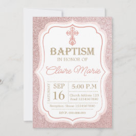Pink Baptism Kaart