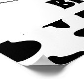 Pink Barn Cow Imprimer 2e Affiche de bienvenue d'a (Coin)