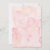 Pink Bear Baptism & First Birthday Invitation (Dos)