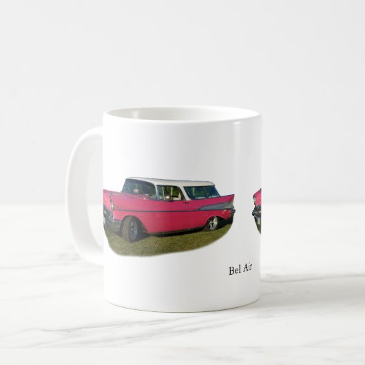 Pink Bel Air mug (Devant gauche)