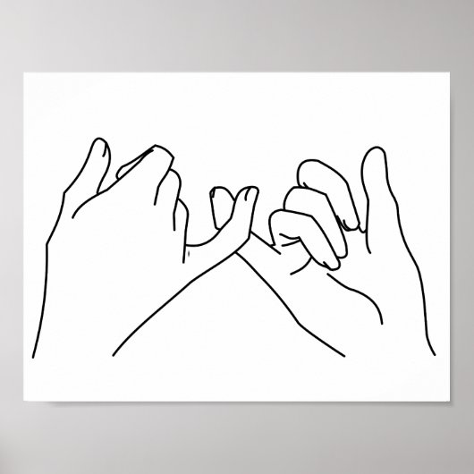 pink-belofte poster (Voorkant)