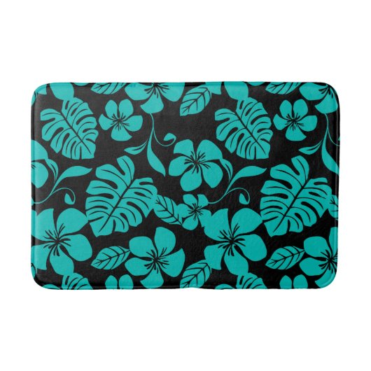 PINK BIKINI (BLACK/BLAUWGROEN) BADMAT (Voorkant)