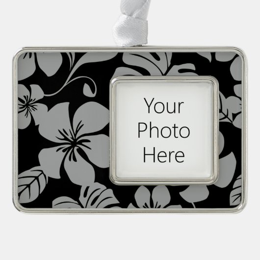 PINK BIKINI (BLACK/GRAY) VERZILVERD KADER ORNAMENT (Voorkant)