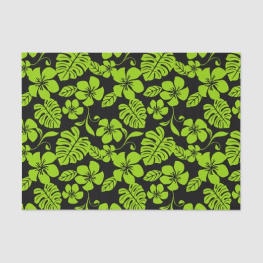 PINK BIKINI (BLACK/LIMOEN) TISSUEPAPIER (Voorkant)