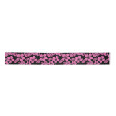 PINK BIKINI (BLACK/PINK) SATIN RIBBON LINT (Voorkant)