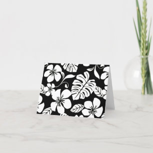 PINK BIKINI (BLACK/WHITE) Gevouwen bedankt kaart