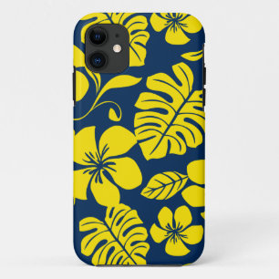PINK BIKINI (DARK BLUE/GEEL) iPhone 11 HOESJE