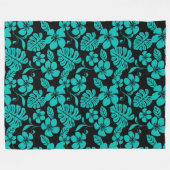 PINK BIKINI (NOIR/TURQUOISE) Couverture en polaire (Devant (Horizontal))