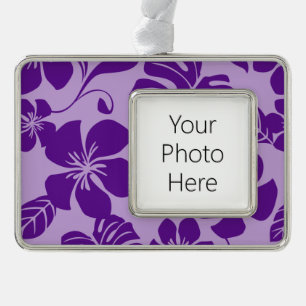 PINK BIKINI (PAARS x 2) Verzilverd Kader Ornament