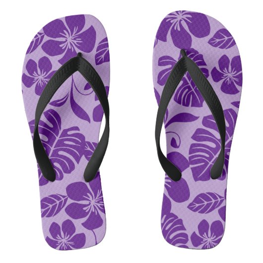 PINK BIKINI (PURPLES) Paar van Teenslippers (Voetbed)