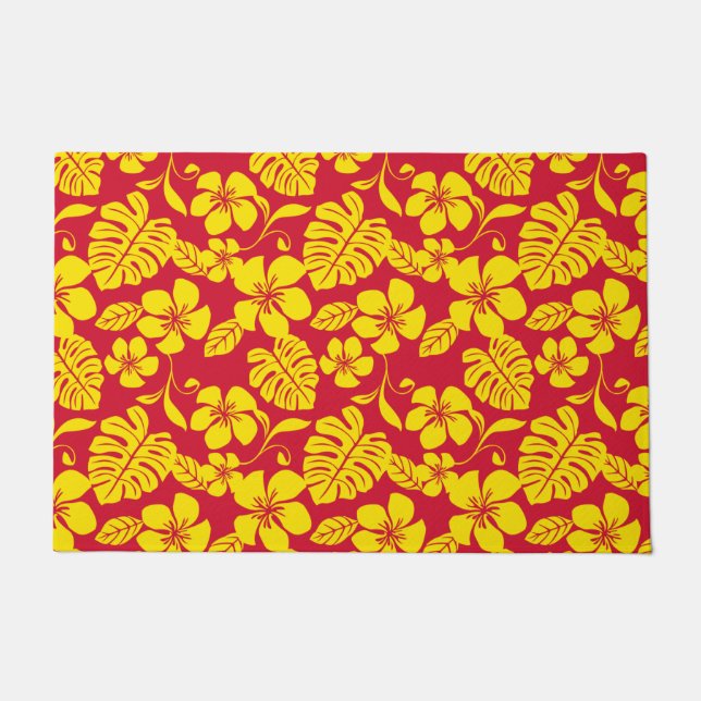 PINK BIKINI (RED/GOLD) DEURMAT (Voorkant)