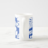 PINK BIKINI (ROYAL BLUE) PORSELEIN KOP (Achterkant)