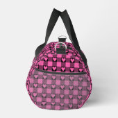 Pink Black Buffalo Heart Plaid Plunjezak (Rechts)