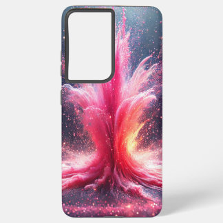 Pink blast samsung galaxy hoesje