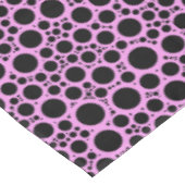 Pink bliss bubbles tafelkleed (Gekanteld)