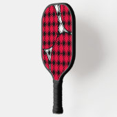 Pink Blob Harlequin Pickleball Paddle (Links)