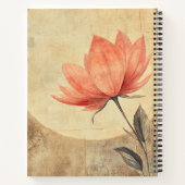 Pink Bloom & Moonlit Serenity Notitieboek (Achterkant)
