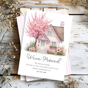 Pink Blossom House Nieuw thuisadres Aankondiging