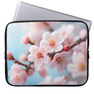 Pink Blossom Magic Electronics Bag Laptop Sleeve