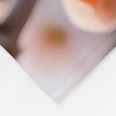 Pink Blossom Magic  Fleece Deken (Hoek)