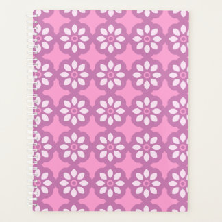 Pink Blossom Retro  Planner