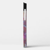 PINK BLUE ABSTRACT MET 3D RODE RUBY GEMSTONE Case-Mate iPhone CASE (Achterkant / Links)