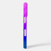 Pink & Blue Ombre iPhone 16 Coque (Verso / Droite)