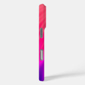 Pink & Blue Ombre iPhone 16 Coque (Verso / Droite)