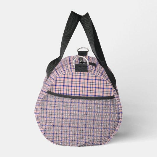 Pink Blue Plaid Classic Pattern Retro Plunjezak (Rechts)