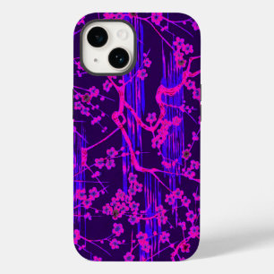 PINK BLUE SAKURA FLOWERS Case-Mate iPhone 14 HOESJE