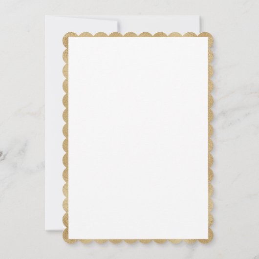 Pink Blush Floral Gold Elegant Botanical Weddensch Save The Date (Achterkant)