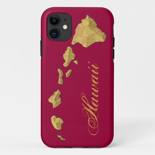 Pink blush Hawaii chaîne île Iphone 5 coque (Dos)