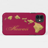 Pink blush Hawaii chaîne île Iphone 5 coque (Dos (Horizontal))
