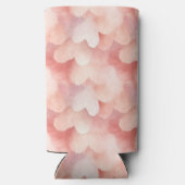 Pink Blush White Hearts (Achterkant)