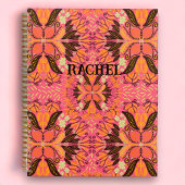Pink Boho Custom Journal Planner