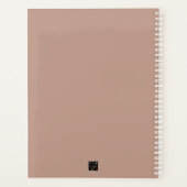 PINK BOHO DESIGNER WEEKLY PLANNER (Achterkant)