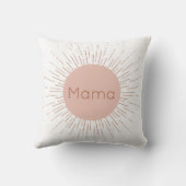 Pink Boho Sun Kussen (Achterkant)