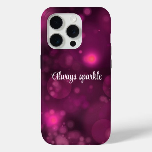 Pink Bokeh Case-Mate iPhone Case (Achterkant)