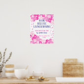 Pink Book Release lanceert ondertekeningsfeest Poster (Keuken)
